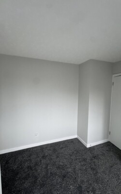 Light grey painted walls in small living room